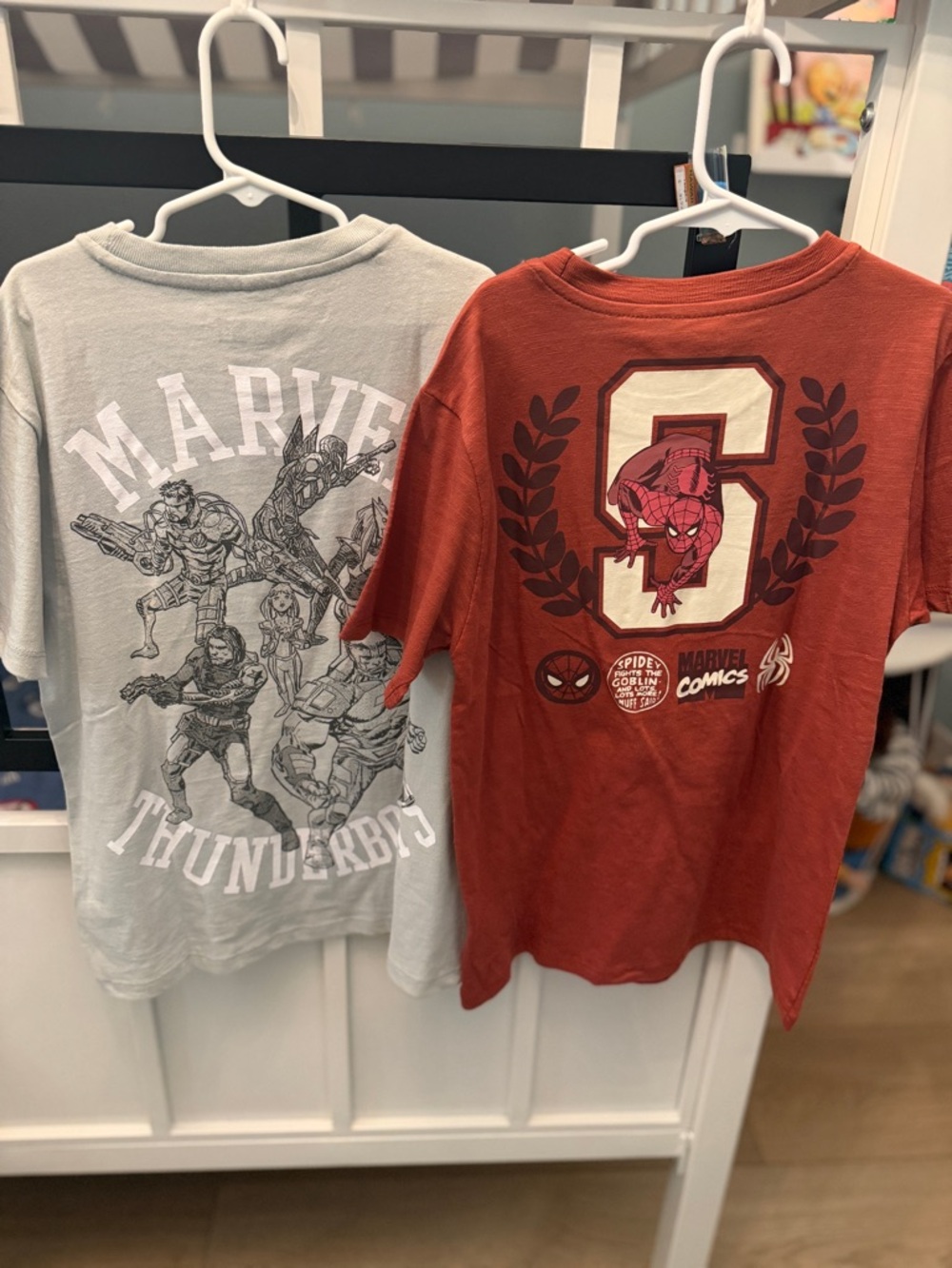 Marvel Kids Short Sleeve Tee Set - Spider-Man + Thunderbolts NWT M8